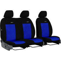 Poťahy pre FIAT SCUDO 2+1 I (1995-2007) Elegance (velour-velour) modré