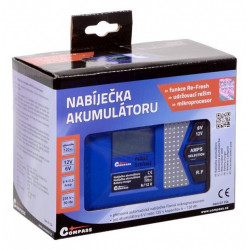 Nabíjačka PROFI microprocesor 6V/12V (4-120Ah) PB / GEL / AGM