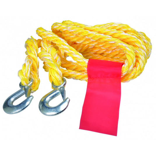 Lano ťažné 3000 kg s karabínami