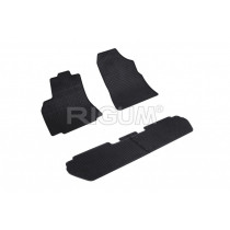 Gumené rohože na mieru pre PEUGEOT Partner 5miestne Packet Child (od 2008)