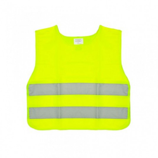 Vesta výstražná žltá detská