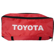 Taška povinnej výbavy Toyota nápis červená