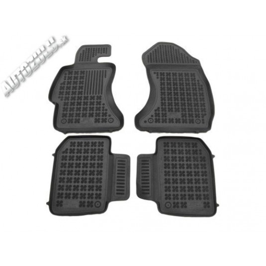 Gumené rohože SUBARU Impreza WRX (od 2012) so zvýšeným okrajom