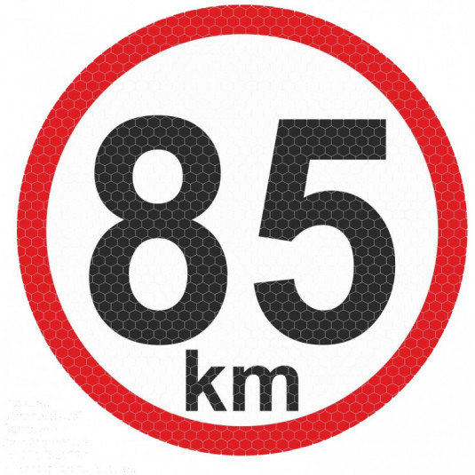 Samolepka reflexná malá - 85km