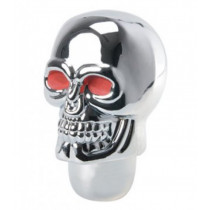 Hlavica radiacej páky chromová LEBKA