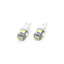 Žiarovky LED STANDARD T10 W5W 5xSMD 5050 12V (2ks)