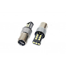 Žiarovky LED CANBUS 15SMD 2835 7,5W 1157 (P21/5W) White 12V/24V (2ks)