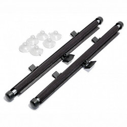 Roletka na bočné okná 2x42cm prísavky s aretáciou