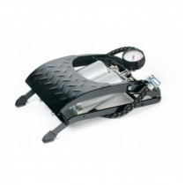 Hustilka nožná 2-piesty s tlakomerom