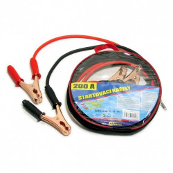 Káble štartovacie 200 A 2,5m 100% meď ZIPPER BAG