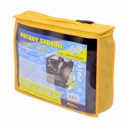 Poťahy sedadiel sada 9ks POLY šede AIRBAG