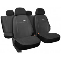 Autopoťahy Comfort tmavo šedé (alcantara)
