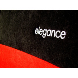 Autopoťahy Elegance modro-čierne (velour-velour)