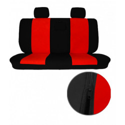 Autopoťahy Elegance čierno-čierne (velour-velour)