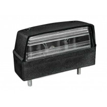 Osvetlenie ŠPZ veľké čierne 1ks