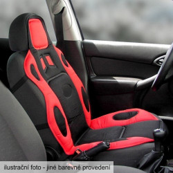 Auto poťah RACE čierno-šedý