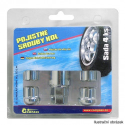 Poistné matice kolies F M12x1, 25 kužeľové sedlo