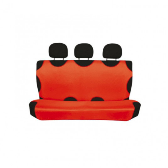 Bavlnené autotričko zadné červené