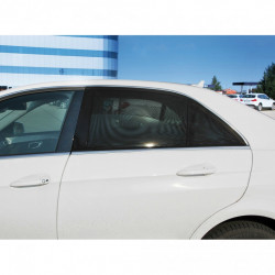 Slnečná clona naťahovacia 2ks - lichobežníkový tvar