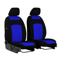 Predné autopoťahy Tuning 1+1 100% modré 2ks