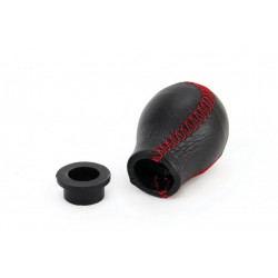 Hlavica radiacej páky kožená obyčajná – červená niť