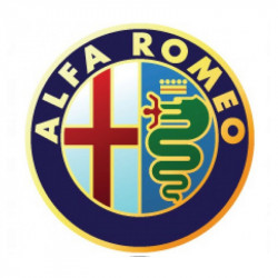 Samolepky živicové 3D ALFA ROMEO 4ks