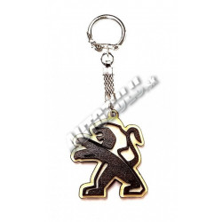 Kľúčenka drevená Peugeot