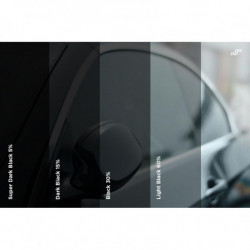 Autofólia Black 0,5x3m (30%)