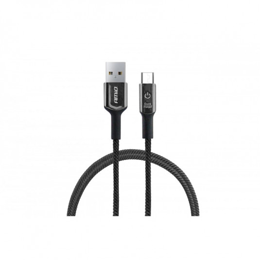 Kábel USB+microUSB 100cm FullLINK UC-11