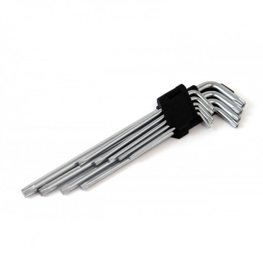 Kľúče TORX dlhé 230mm 9 ks TKL