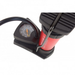 Kovová nožná pumpa s manometrom MINI PU03