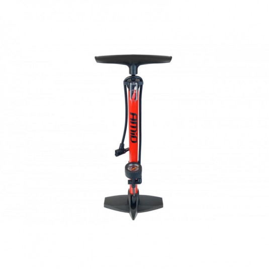 Ručná kovová hustilka s manometrom PU02