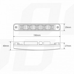 Svetlá pre denné svietenie DRL 507HP