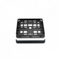 Podložka pod ŠPZ na motocykel – čierna