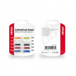 Autopoistky 10ks blister cylindrické