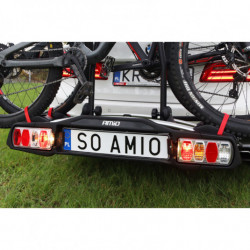 Nosič na bicykle na ťažné zariadenie auta TBC-01/2