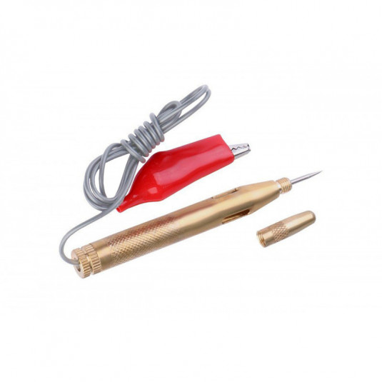 Skúšačka napätia – kovová 6-24V