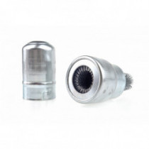 Čistiaca kefa pre póly batérie a svorky, kovová.