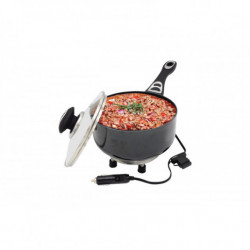 Elektrický hrniec s pokrievkou do auta 18cm x 8cm 250W 24V