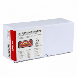 Svetlo zadné združené LED dynamické ĽAVÉ RCL-02-L