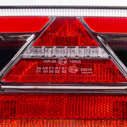 Svetlo zadné združené LED dynamické ĽAVÉ RCL-03-L