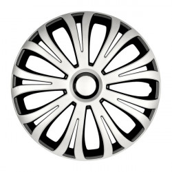 Puklice AVERA silver&black 14 ARGO A14267