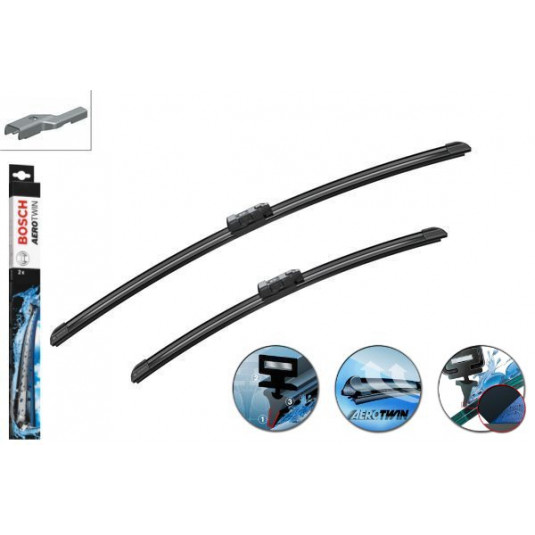 Stierače Bosch Aerotwin sada pre FIAT Bravo [198] (10.95-09.01) 600/450mm