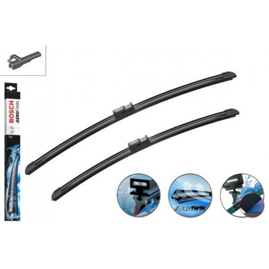 Stierače Bosch Aerotwin sada pre MAZDA 3 Hatchback [BK] (07.03-12.08) 530/475mm