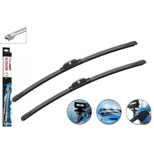 Stierače Bosch Aerotwin sada pre AUDI A6 Avant [4B5,C5] (06.01-01.05) 550/550mm