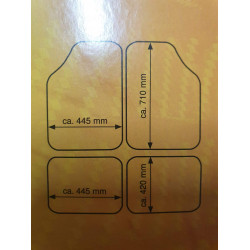 Univerzálne gumené autorohože s možnosťou orezu SPARTAKUS