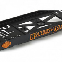 Podložka pod ŠPZ 3D HARLEY DAVIDSON oranžová