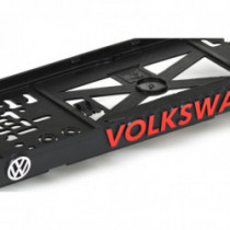 Podložka pod ŠPZ 3D VOLKSWAGEN červená