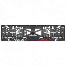 Podložka pod ŠPZ 3D PEUGEOT SPORT