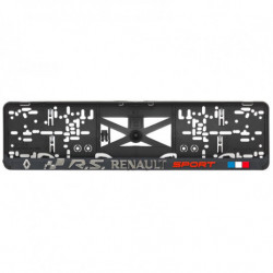 Podložka pod ŠPZ 3D RENAULT SPORT